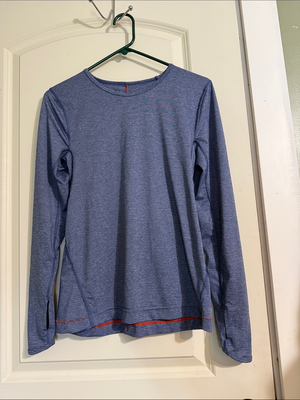 Womens Janji Long-Sleeve Performance Shirt - Blue
